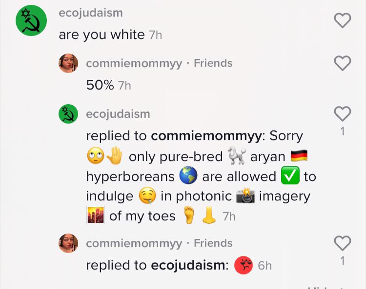 This is what racism looks like.
