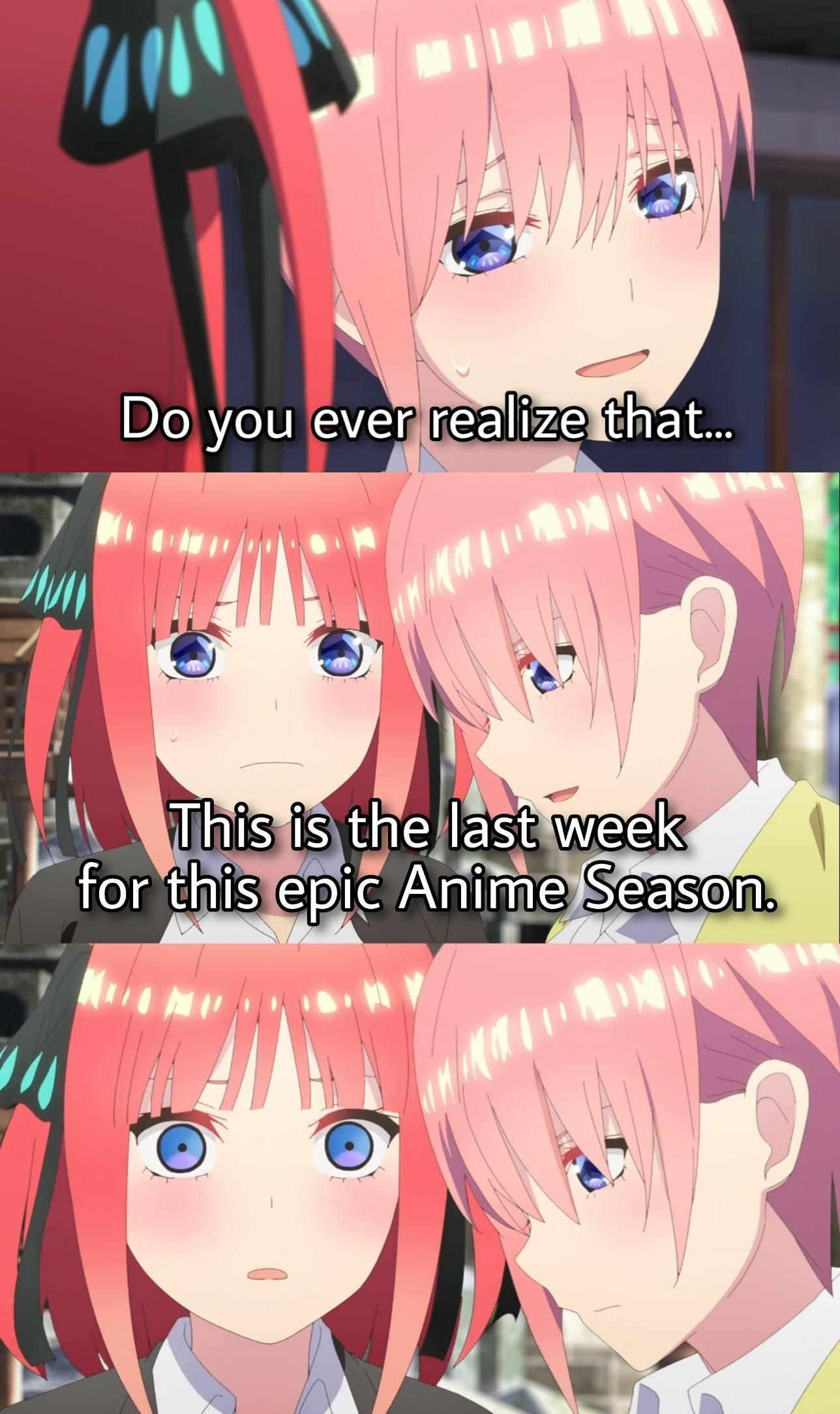 Best Anime Season ever