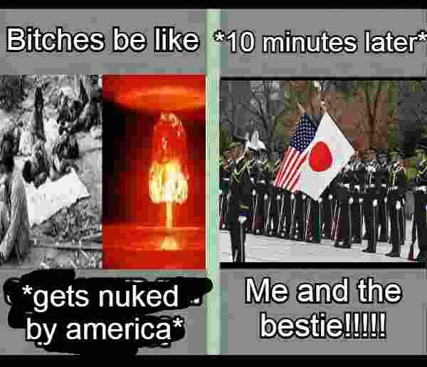 I’ve always found American-Japanese relations hilarious