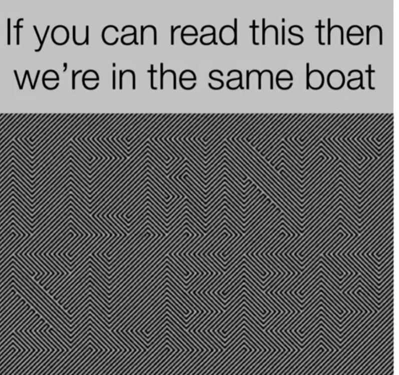 We’re in the same boat