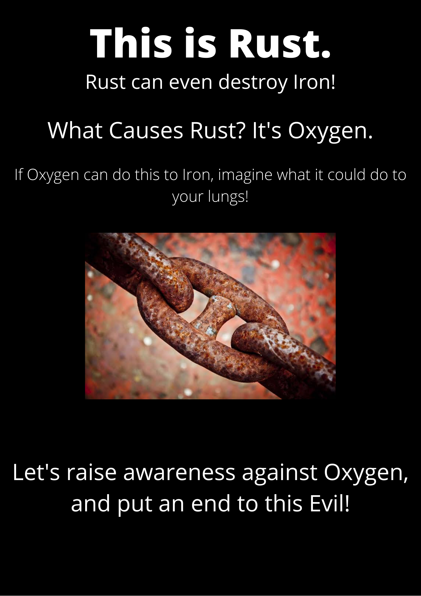 Oxygen Evil!