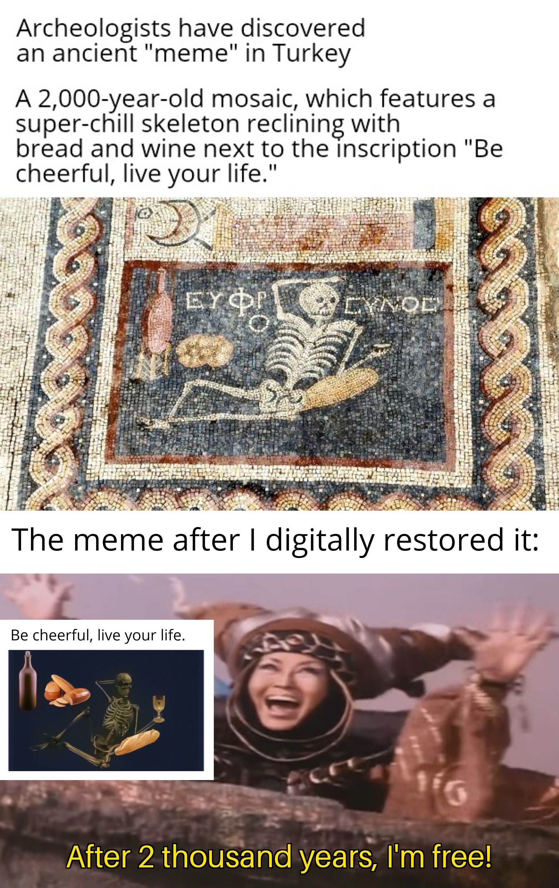 Don't mind me, just reviving an ancient meme
