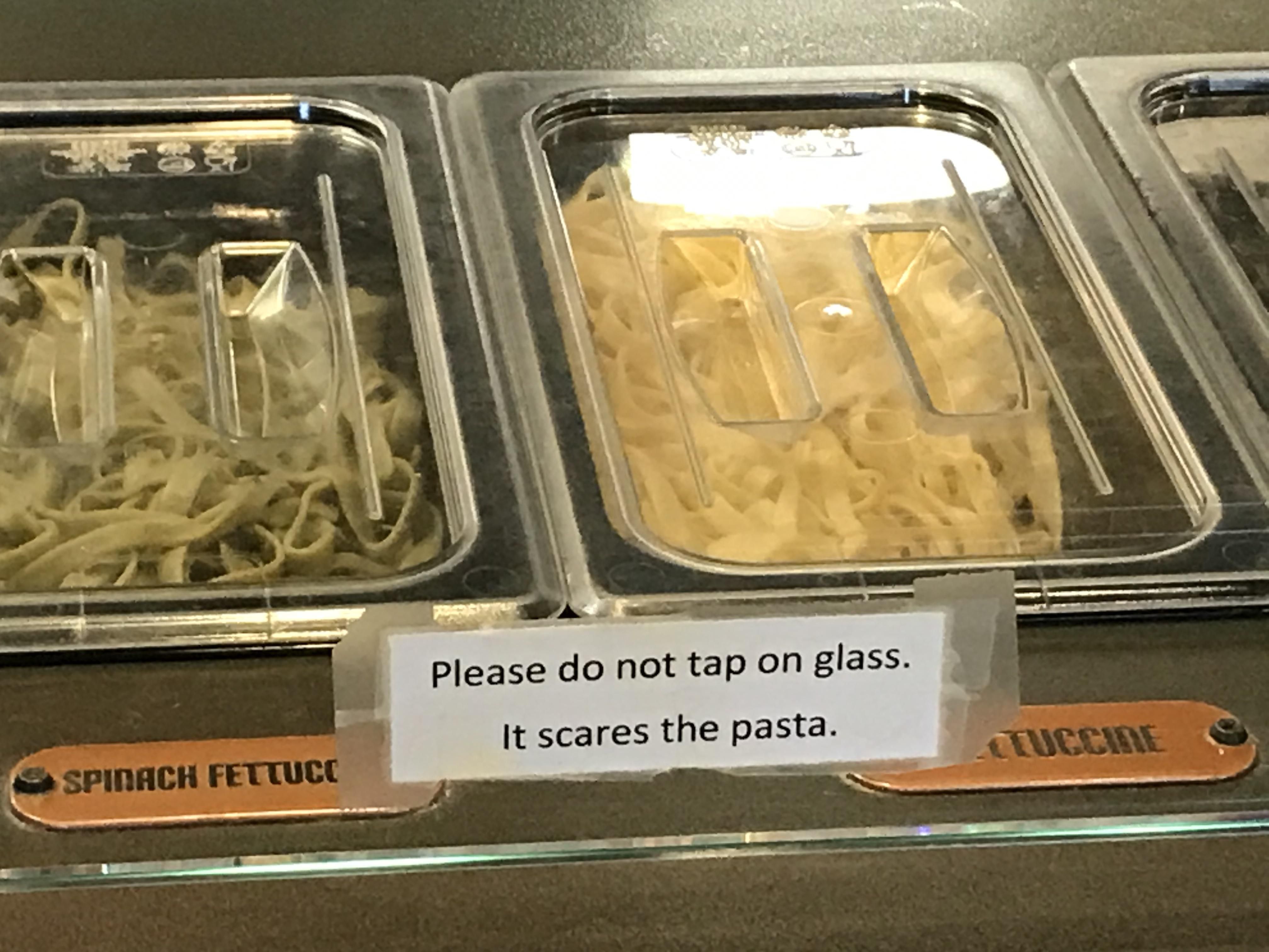 The sign at a buffet I just went to.