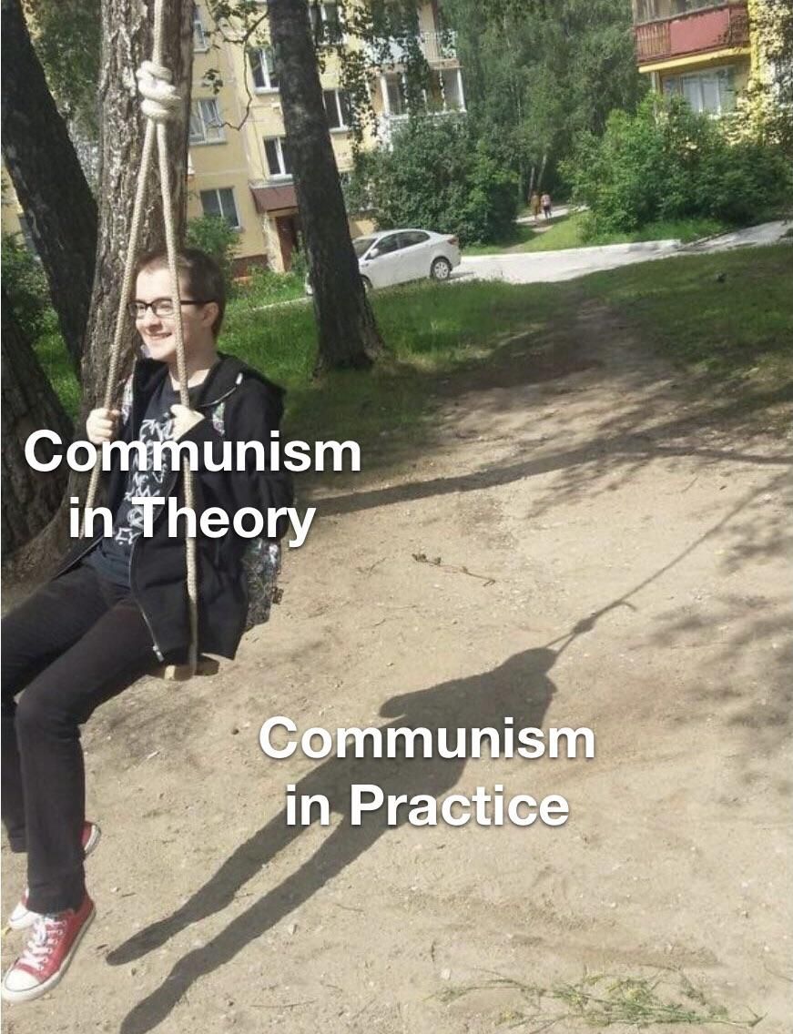 Communism, go home, you’re drunk