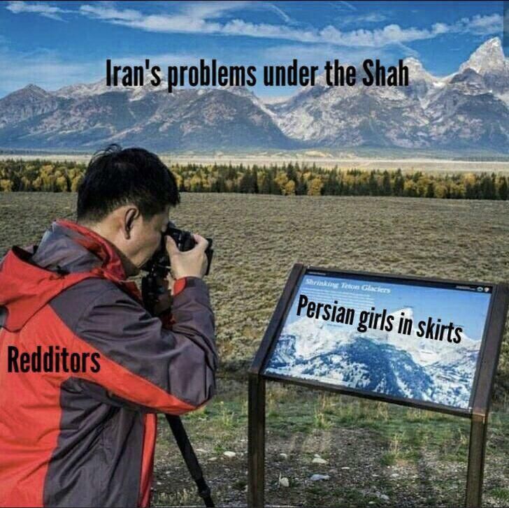 Damn Iranians living on top of our oil