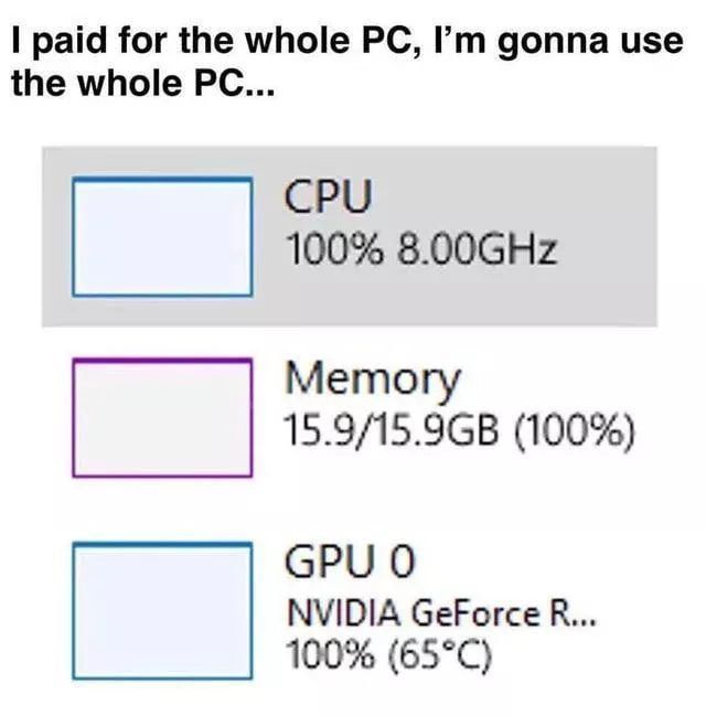 tried overclocking?
