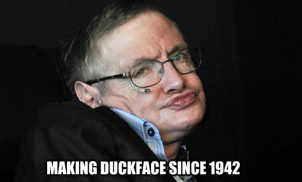 Stephen Duckfacing