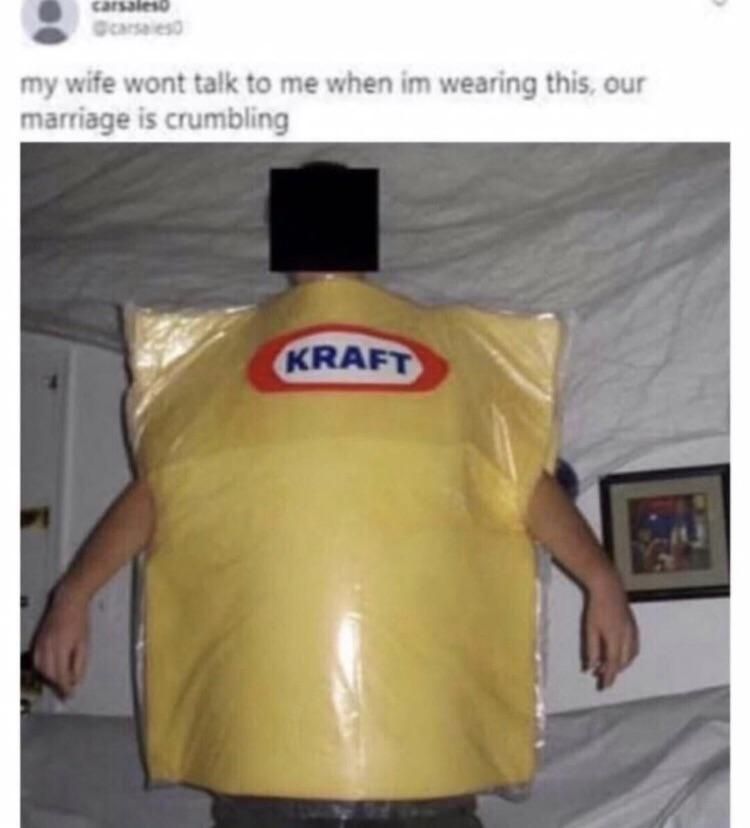 What a cheesy situation
