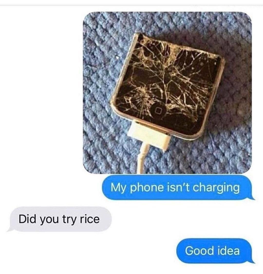 Rice is the only solution