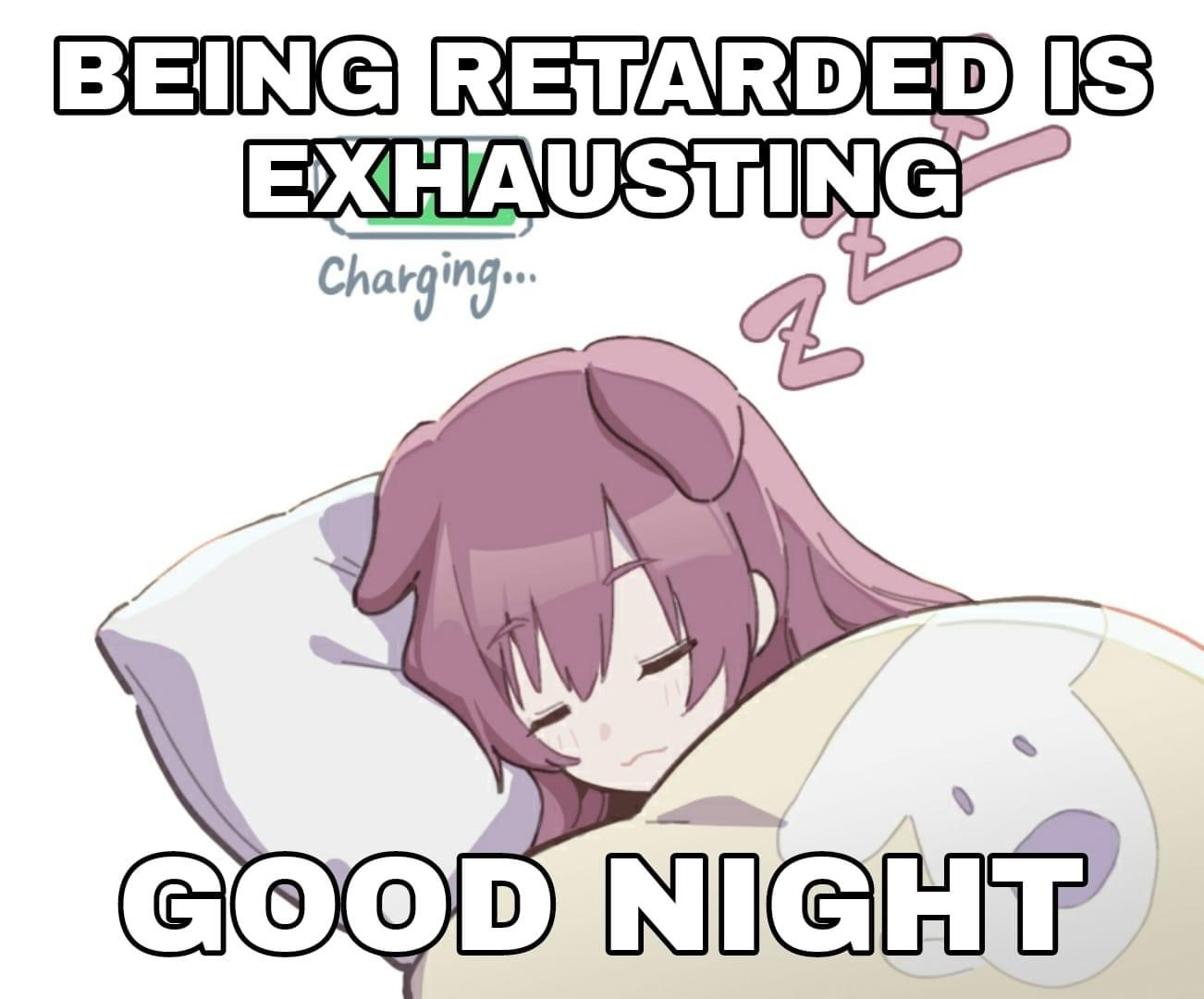 Get some rest, you earned it