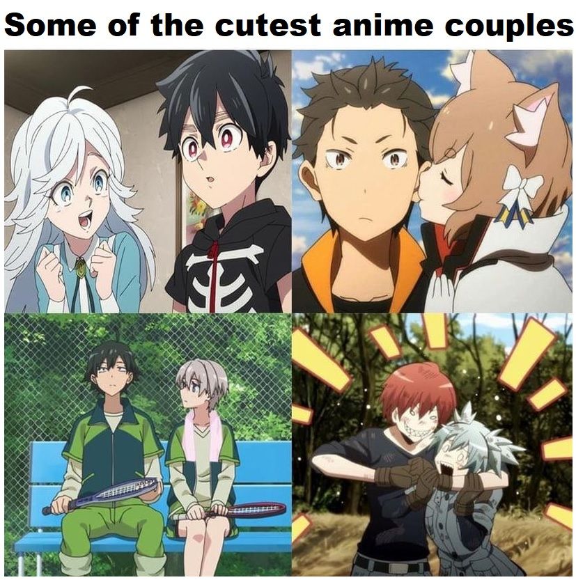 anime couples are so cute