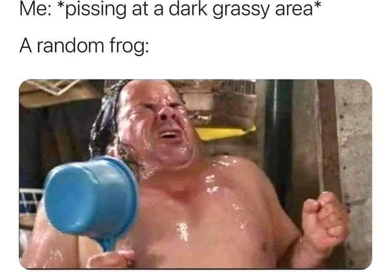 Poor frog