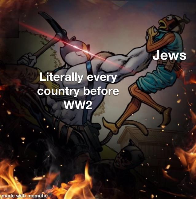 Genocide, deportation, you name it, the Jews dealt with it