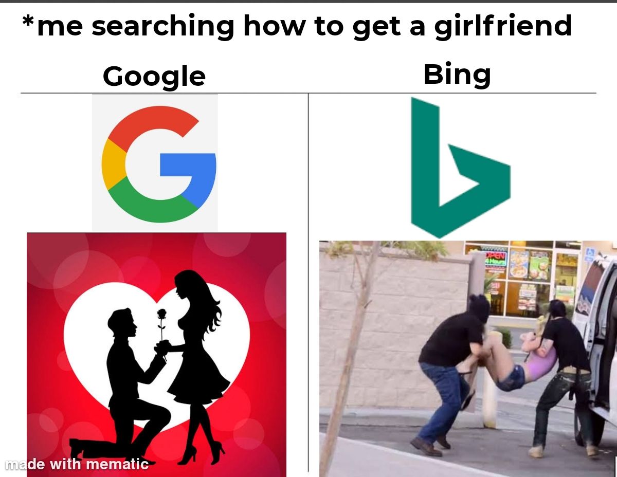Oh, you ! Bing.....
