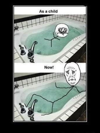 Why i hate baths...