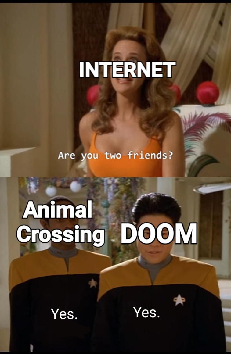 Isabelle x Doom Eternal