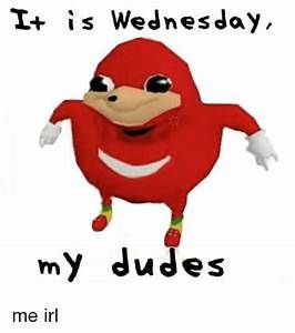 Wednesday is da way