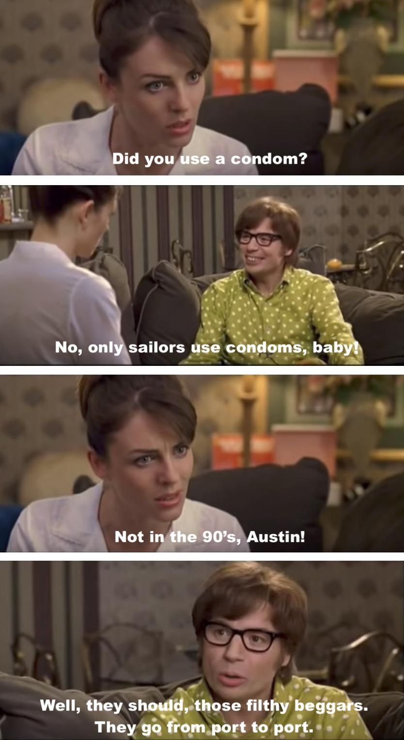 The first Austin Powers movie was really quite clever.