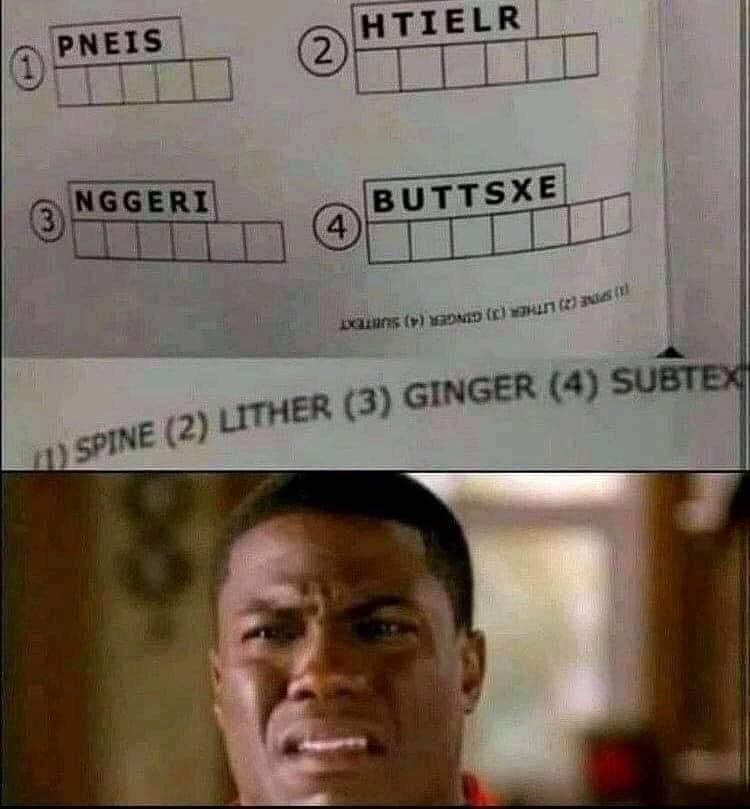Ah yes the ginger