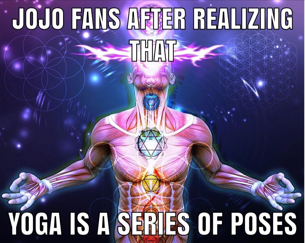 JoJo's Bizarre yoga