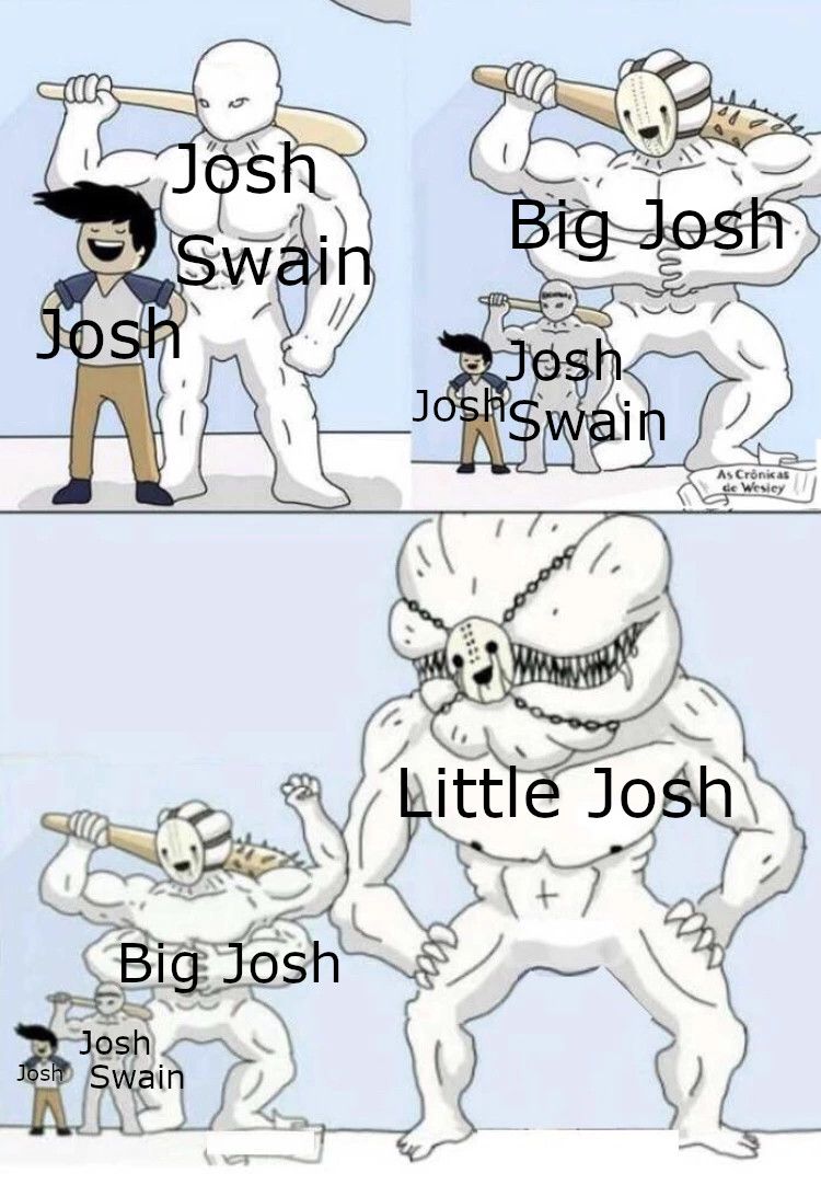 Little Josh is officially the winner of the Josh fight