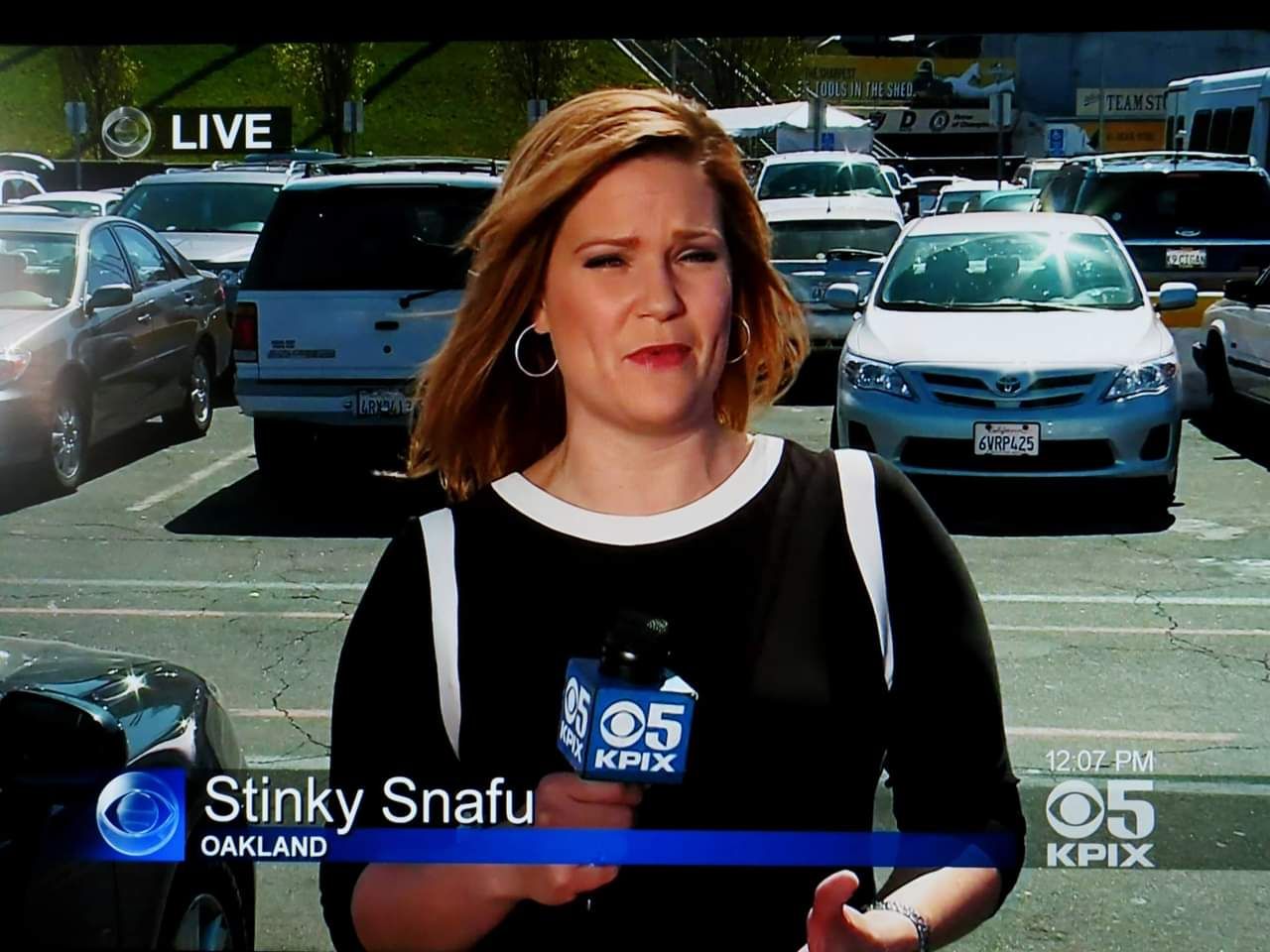 Weird name for a reporter...
