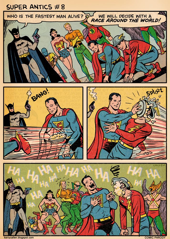 Superman vs Flash