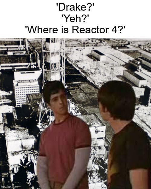 I do not control the speed in which nuclear reactors explode
