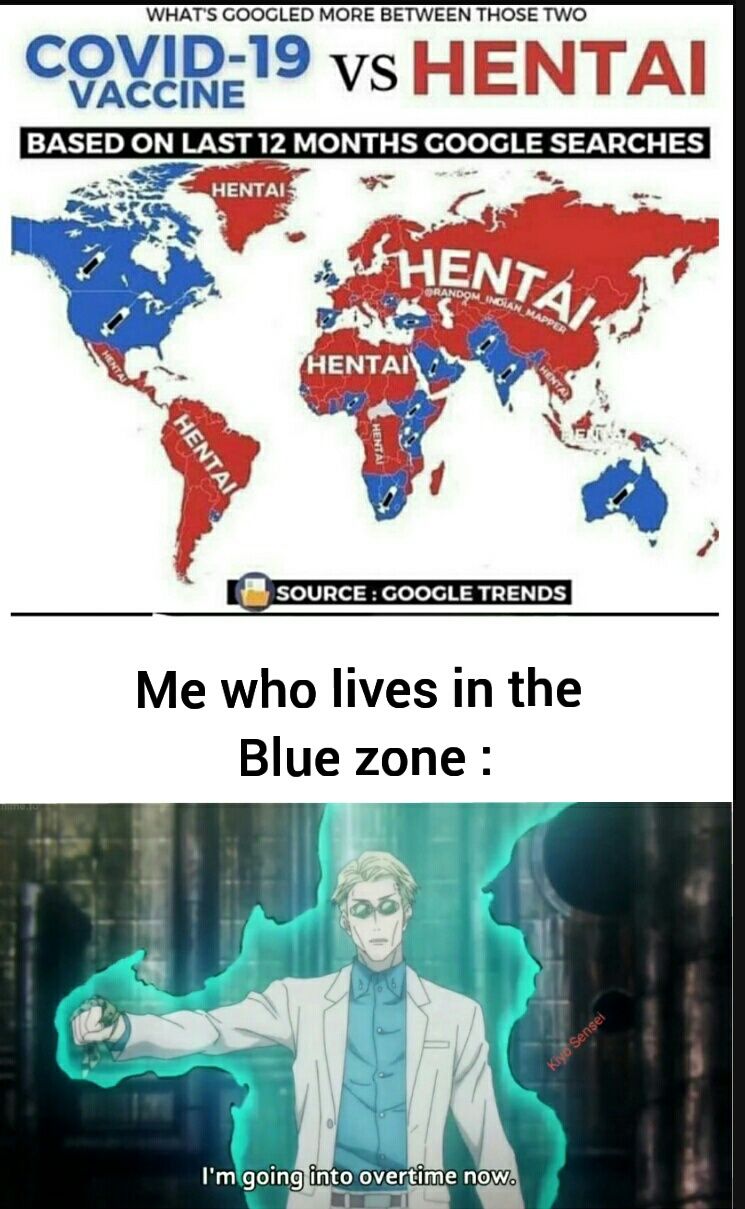 Blue zone is blue zone