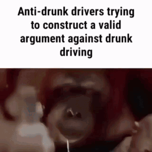 Drink AND drive.