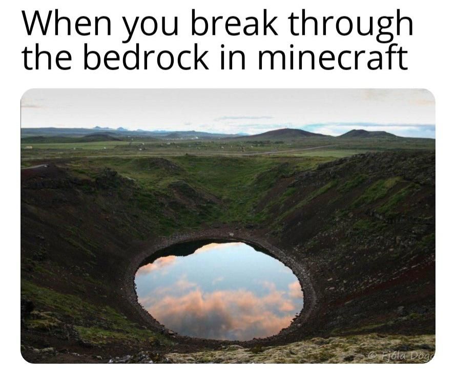 Minecraft meme