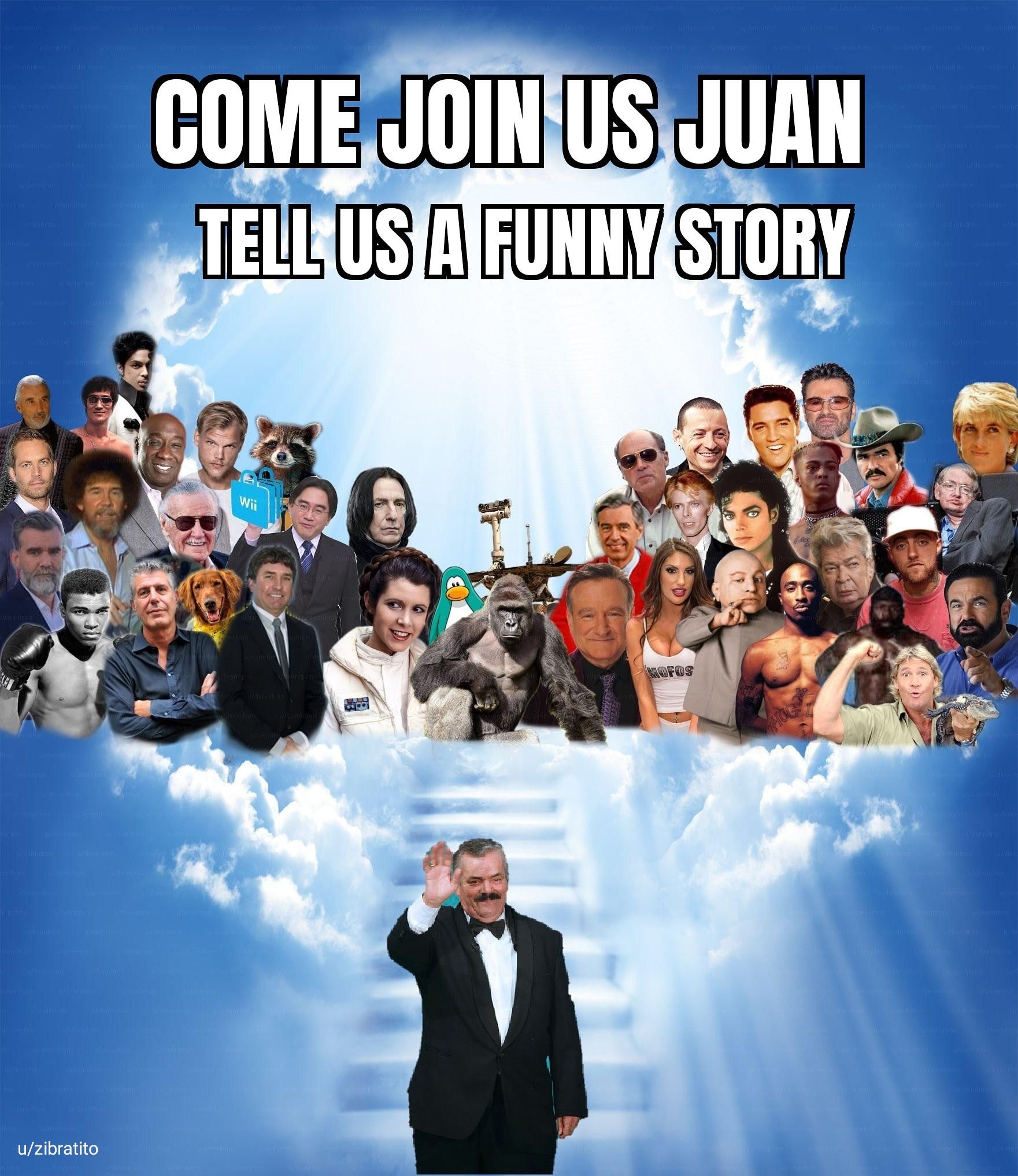 Rest easy Juan Borja aka laughing spanish dude