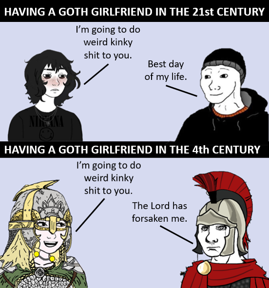 Are you still sure you want a big tiddy goth GF?