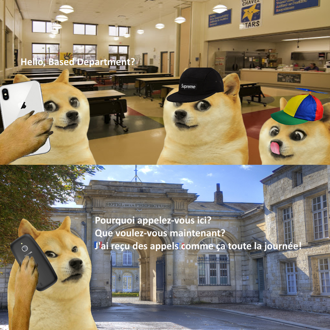 The Based Department is in Fr*nce so all the cringe around it keeps it at stable levels