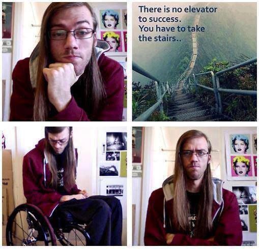 Just take the escalator