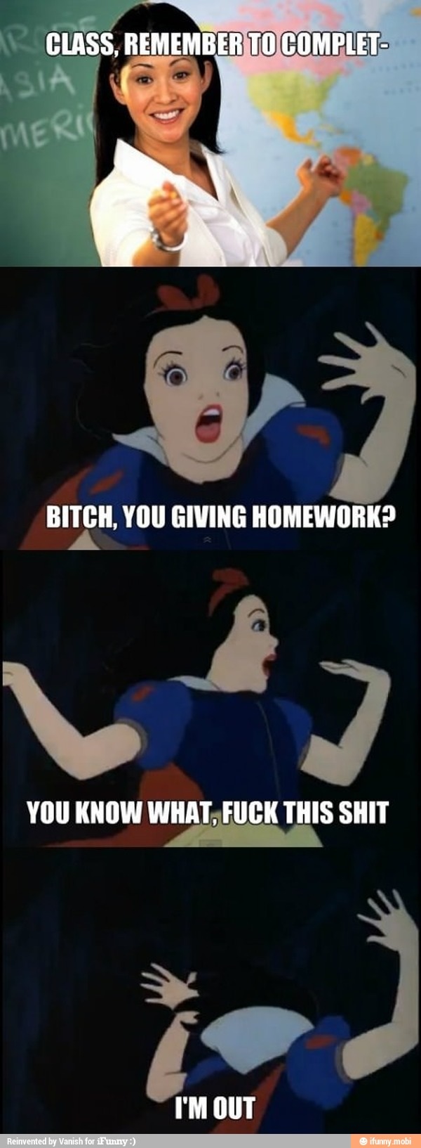 I'm out!