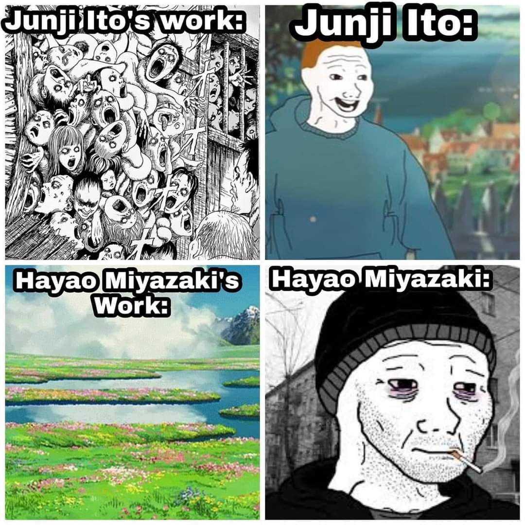 I actually chuckled aloud at this because Hayao Miyazaki is my spirit animal
