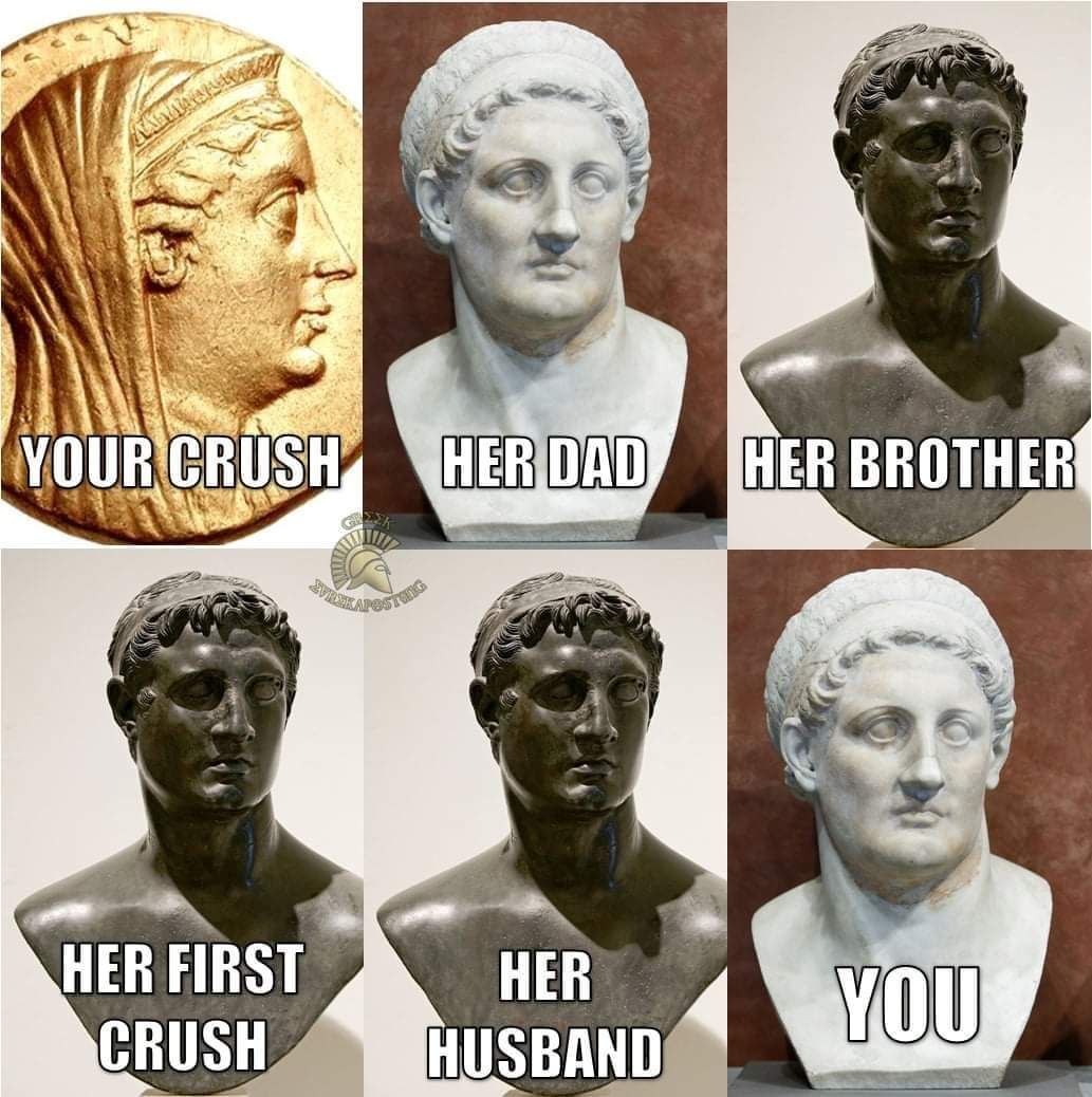 Ptolomies were wild