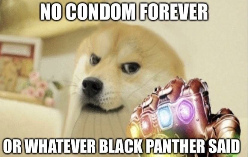 NO CONDOM FOREVER