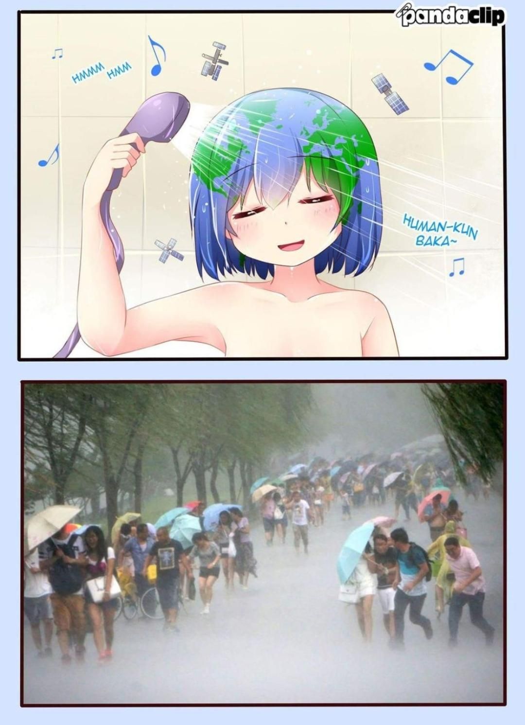 earth-chan is wet...