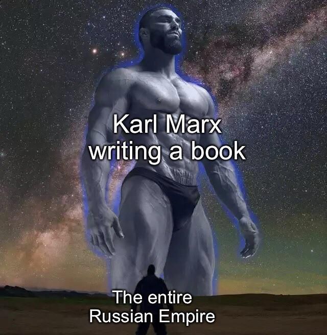 On May 5th, 1818, Karl Marx was born. Made a meme about it because no one else did.