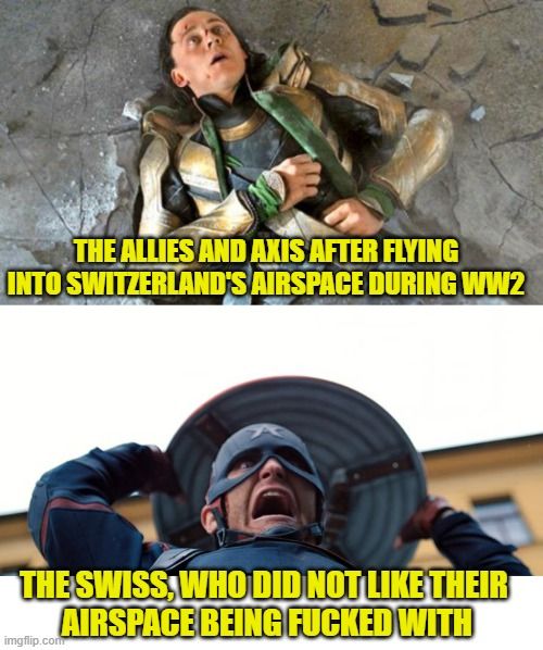 The Swiss took their stance of being neutral very seriously