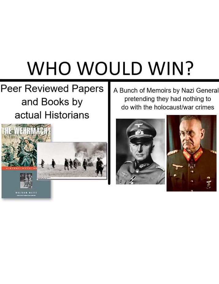 Day 1 of posting ww2 memes everyday until the 13 year olds on this sub learn a bunch of dead war criminals aren't your friends