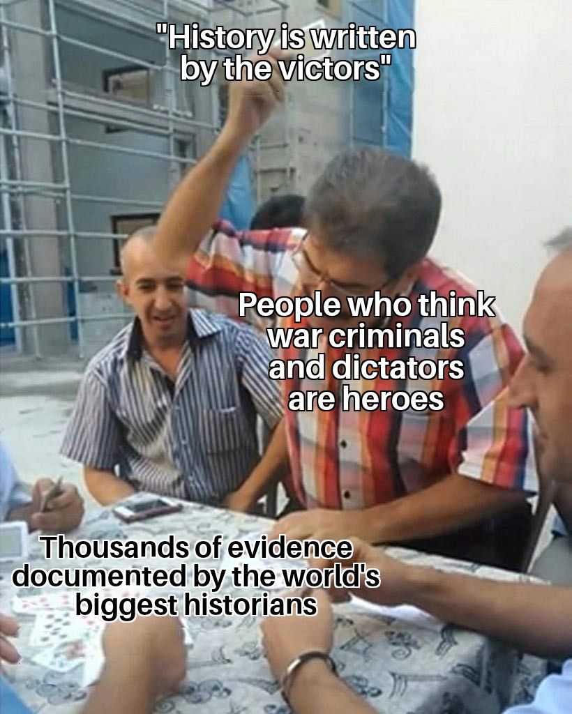 War criminals are not heroes.