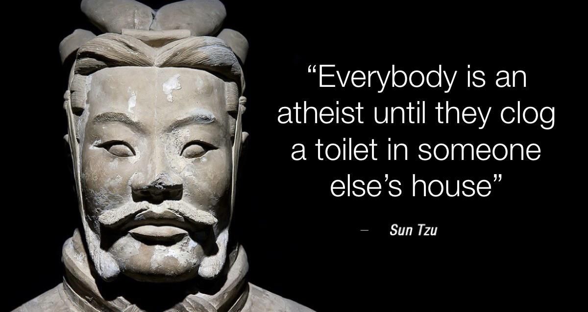 One of the wise teachings of Sun Tzu