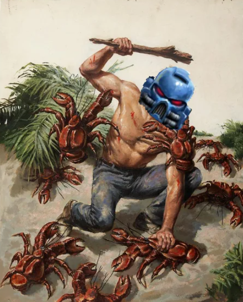 there is only crab