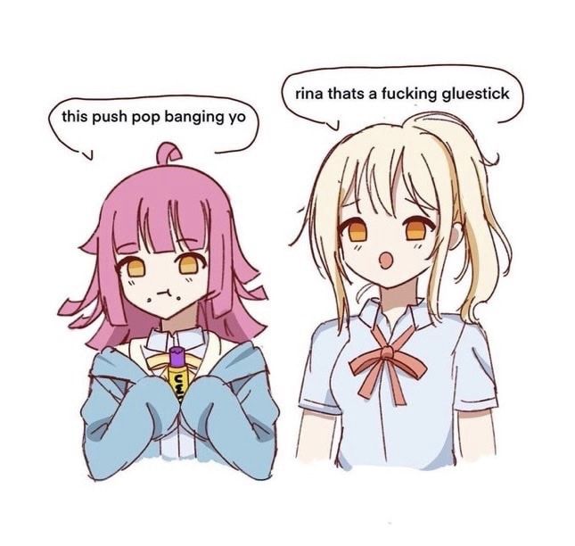 SHUT UP AND LET ME EAT MY GLUE