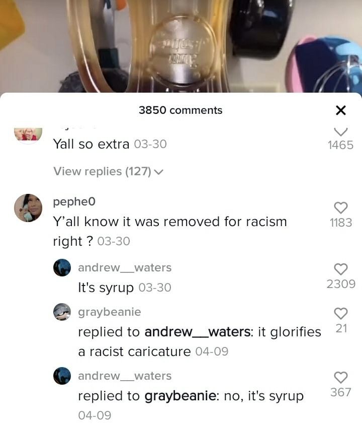 It do be syrup