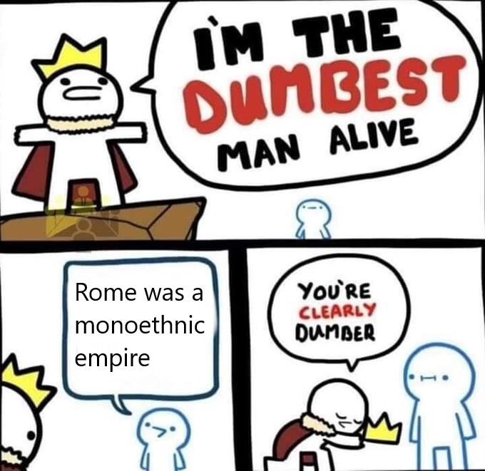At no point was Rome a state of one culture