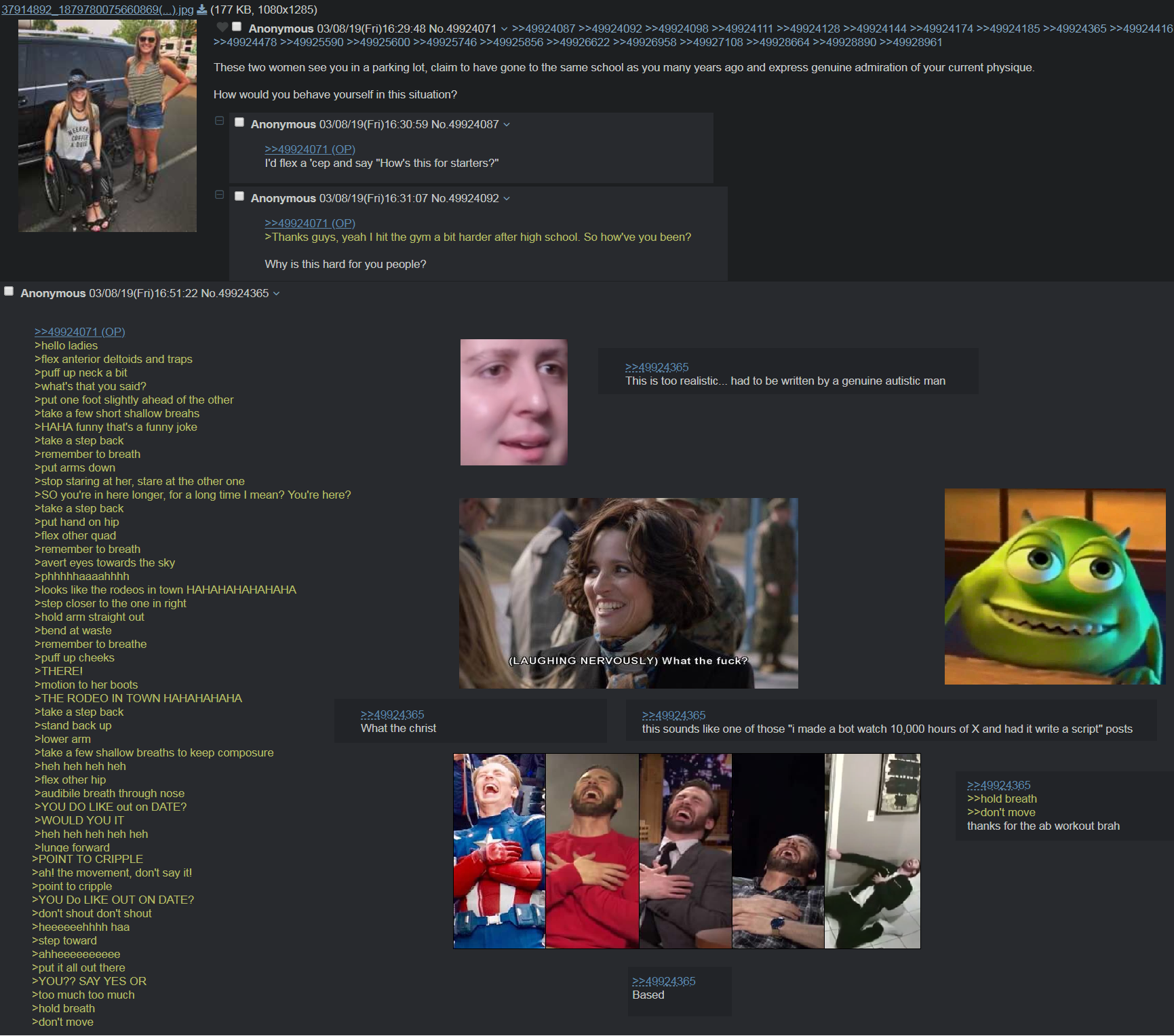 Why yes I am autistic, how could you tell?